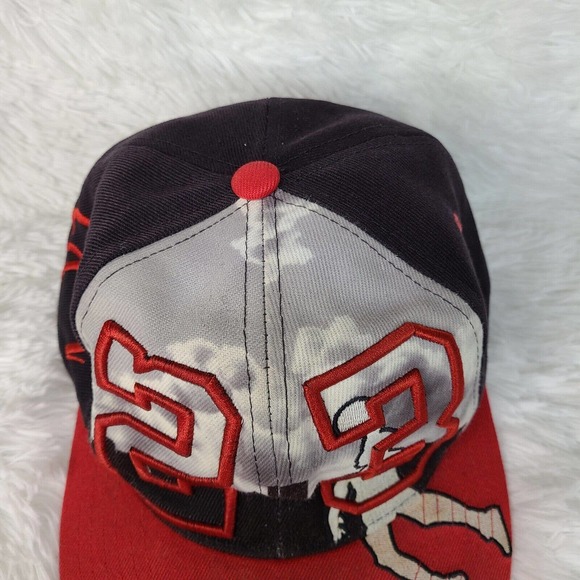 Michael Jordan Greatest 23 Basketball Black‎ Snapback Hat Cap Fly Touch The Sky - Picture 2 of 12